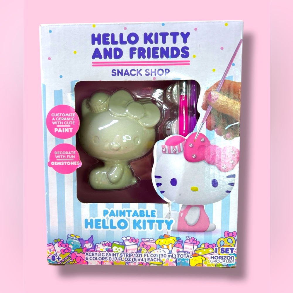 Hello Kitty Paintable Figurine 💗